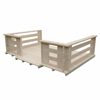 Gartenhaus Terrasse 2,91x2,00 m*