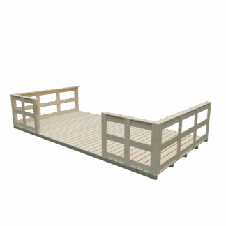 Gartenhaus Terrasse 3,80x2,00 m*