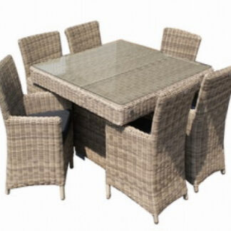 Gartenmöbel polyrattan dining set Tirano*