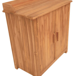 Gartenschrank Batley Teak mit Arbeitsfläche*