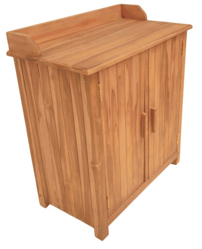Gartenschrank Batley Teak mit Arbeitsfläche*