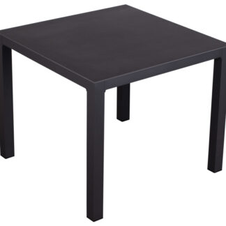 Gartentisch Tarifa 90 x 90 cm dark grey Aluminium*