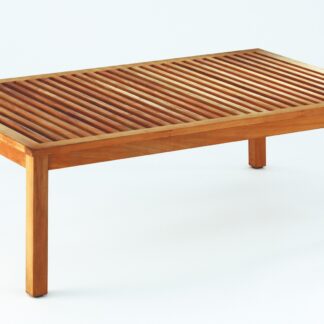 Gartentisch lounge hartholz 130x80x40cm*