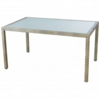 Gartentisch polyrattan Wicker Belcanto 165x100x77cm*