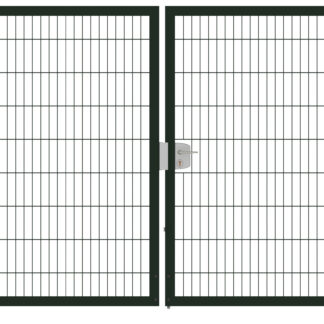 Gartentor Doppeltor Doppelstabmatten 203x350cm*