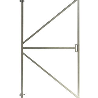 Gartentor Torrahmen einstellbar mit Schloßkasten 100x155cm*