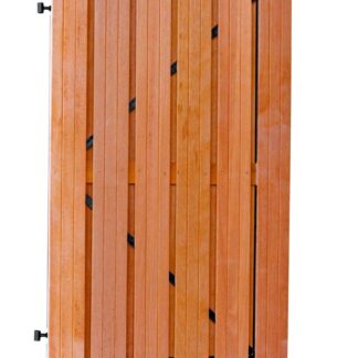 Gartentor auf Torrahmen einstellbar hartholz Bangkirai komplett 100x180cm*