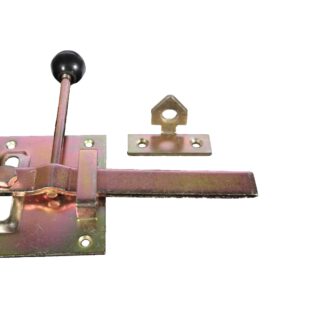 Gartentorfalle Staketenzaun, gelbverzinkt 100x80mm*