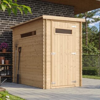 Gerätehaus Gartenhaus Kiefernholz (239 x 144 x 198 cm)*