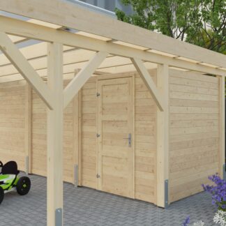 Geräteraum Doppelcarport 567x197 cm*