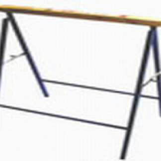 Gerüstbock, blaue Pulverfarbe*