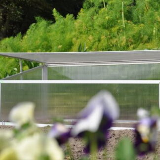 Gewächshaus aluminium 109x56x28cm*