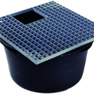 Gitterrost Wasserornamente Brunnen 80x80cm*