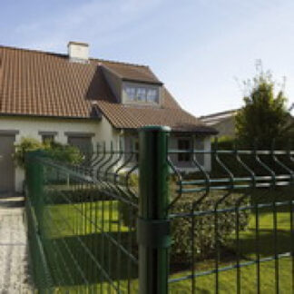 Gitterzaun grün 3D 251x153cm*