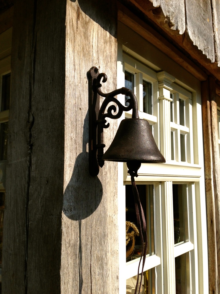 Glocke -schöne Gartenglocke, apart an der Haustür wie antik und mit tollem Klang*