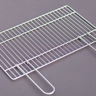 Grillrost Gartengrillkamin Grillkamin 55x35cm verchromt*