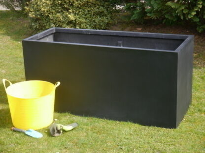 Hochbeet MEGAGREEN aus Fiberglas in schwarz*