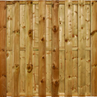 Holzzaun Sichtschutzzaun 15 Dielen 180x180cm*