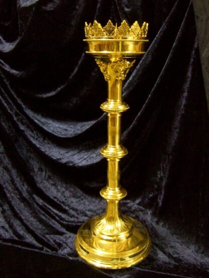 Kerzenleuchter Kirche, Kerzenständer, prachtvoller Leuchter, groß aus Messing*