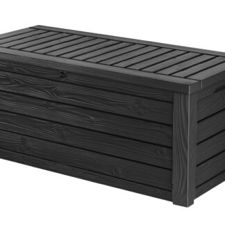 Kissenbox schwarz 155x64,4x72,4cm*