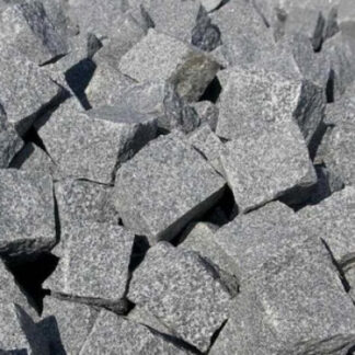 Kopfsteinpflaster schwarz Preis pro 1000 KG. (5,5m2)*