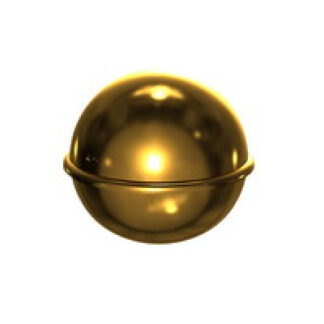 Kugel messing Pavillonhaube Firstkappe*
