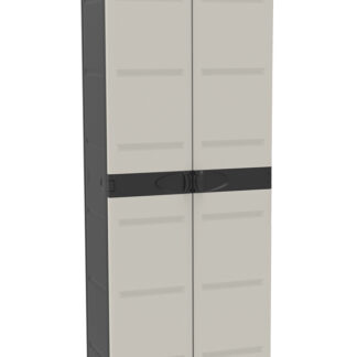 Kunststoffschrank schwarz 70x176cm*