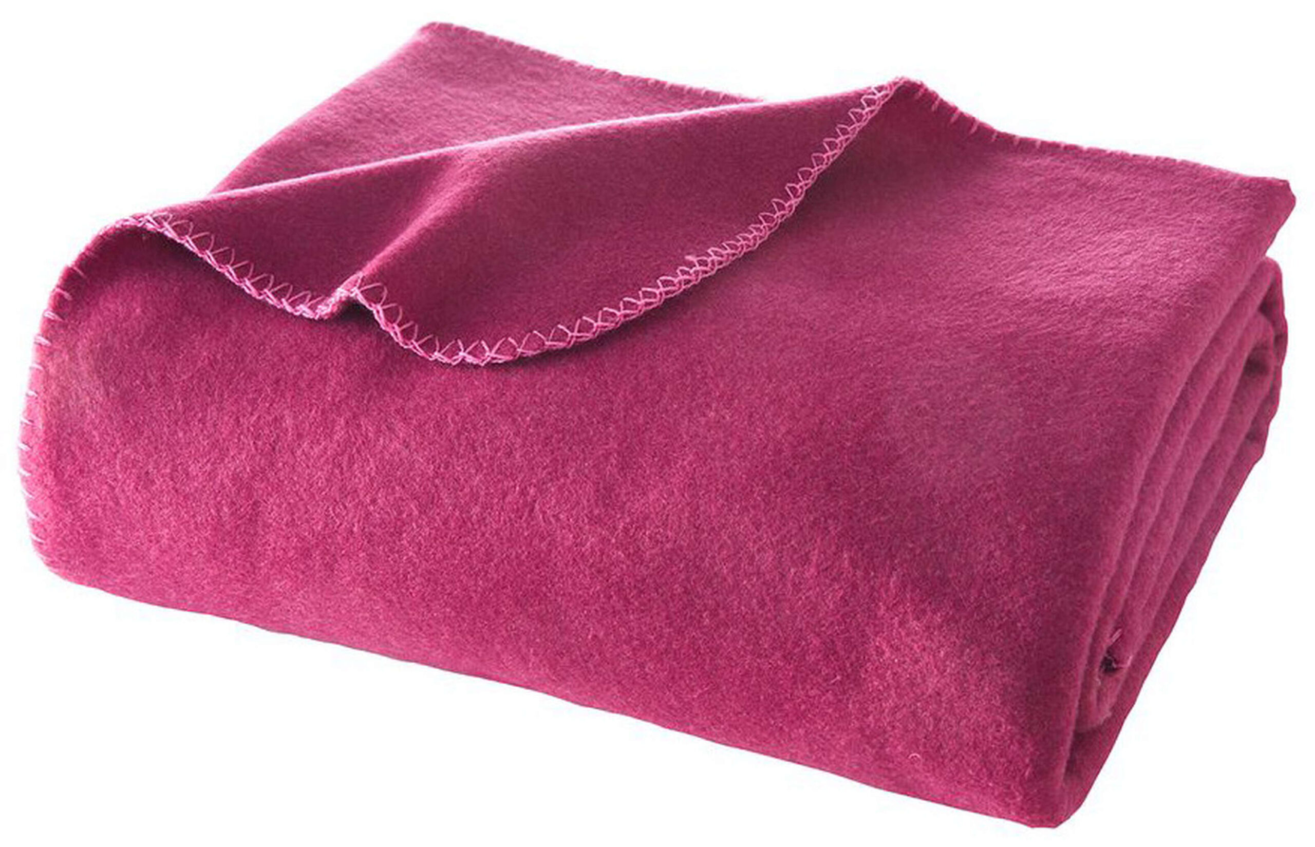 Kuscheldecke - Wohndecke 150 x 200 cm beere*