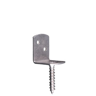 L-Flechtzaunbeschlag edelstahl fencefix Flechtzaunhalter*