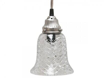 Lampe Glocke Glas von Chic Antique*