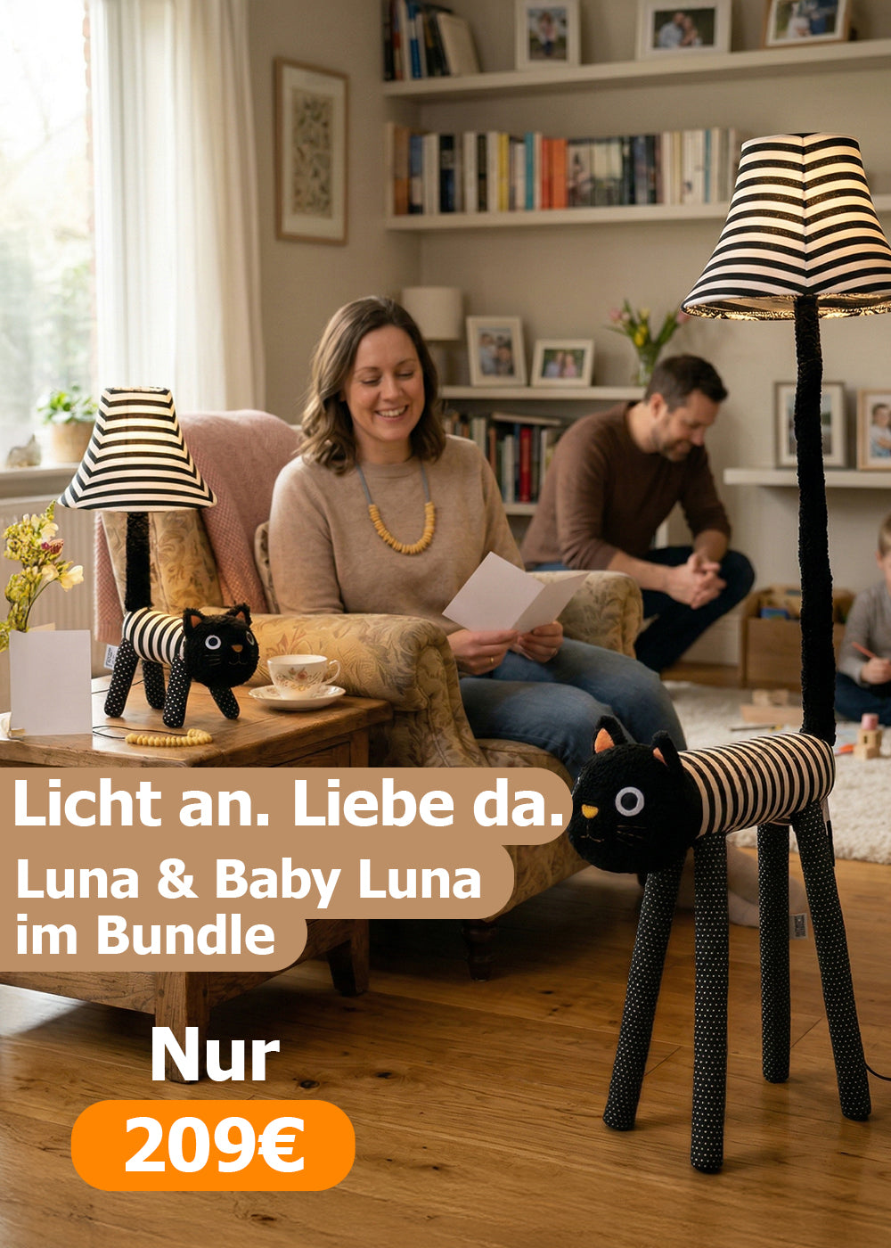 Luna Duo - Luna und Baby Luna zweifache Katzenpower*
