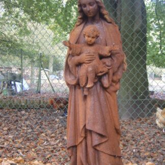 Madonna mit Kind, Marien-Skulptur, Devotionalien Maria Grabschmuck*