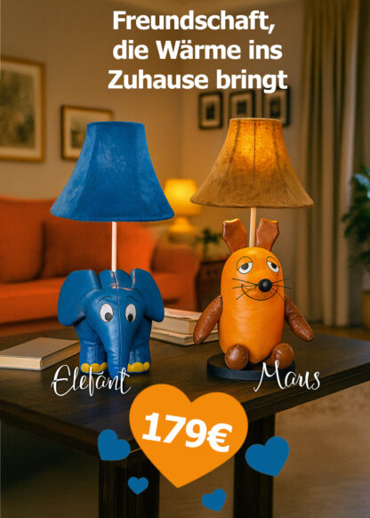 Maus & Elefant – Freundschaft, die Wärme ins Zuhause bringt*