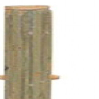 Mittelpfosten bambus Bambuszaun ø8x200cm*