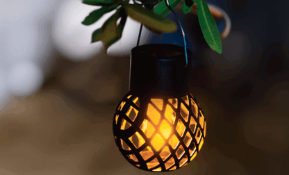 Morocco Hängelicht Flammeneffekt 6 cm