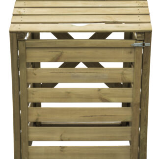 Mülltonnenverkleidung Mülltonnenbox Mülleimerbox 78x122x92cm*