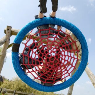 Nestschaukel offentlichen Bereich Blau / Rot*