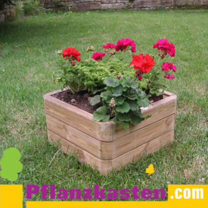 Pflanzkasten Kiefer 40x40x25cm mit abgerundeten Ecken*