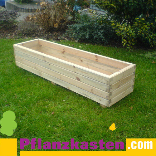Pflanzkasten aus Kiefer 120x40x31,5cm*