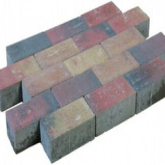 Pflastersteine beton bunt 21x10,5x7cm (m2)*