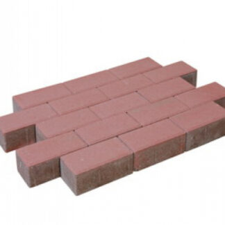 Pflastersteine beton rot 21x10,5x8cm (m2)*