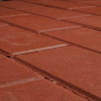 Pflastersteine beton rot halb 10,5x10,5x8cm*