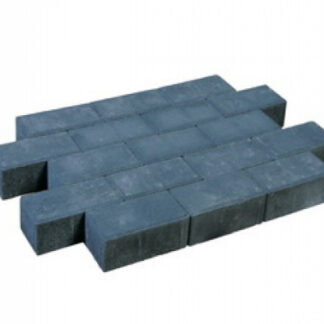 Pflastersteine beton schwarz 21x10,5x7cm (m2)*