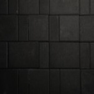 Pflastersteine beton schwarz halb 10,5x10,5x8cm*