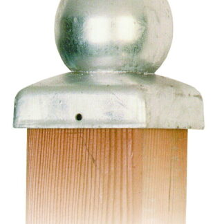 Pfostenkappen feuerverzinkt Kugel 71mm*