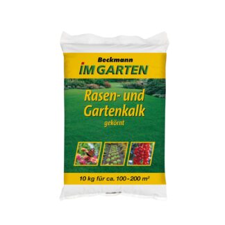 Rasen- und Gartenkalk 10 kg - Beckmann Kohlensaurer Kalk Lieferform: Kunststoffbeutel*
