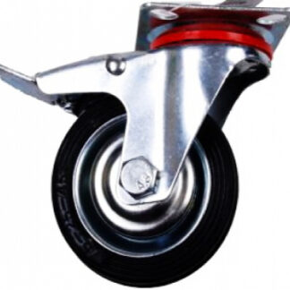 Rolle mit Bremse 74x60/95mm*