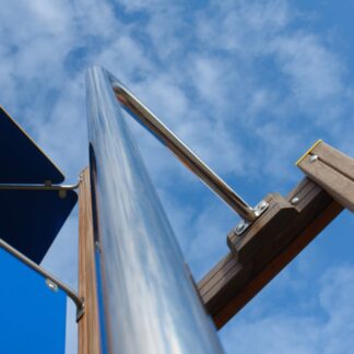 Rutschstange Spielgerät edelstahl 300cm*