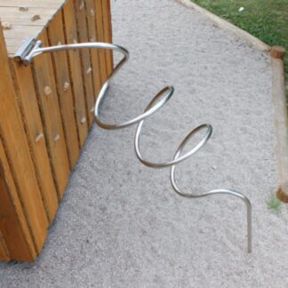 Rutschstange Spiralstange Edelstahl*