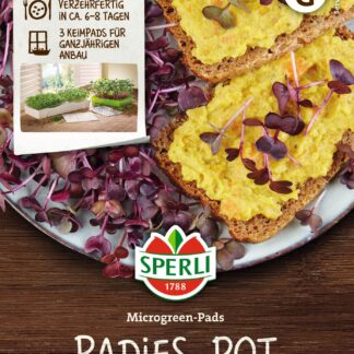 SPERLI BIO Microgreen-Pads Radies, Nachfüllpad*